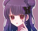 女の子も男の子も！オリジナルＳＮＳアイコン描きます コテキャ、オリジナル歓迎　キャラデザも可 イメージ1