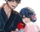 期間限定価格【商用OK】イラスト描きます 一枚絵/アイコン/サムネ/TRPG/OC/配信キャラクター イメージ4