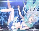 歌ってみた・オリジナルMV等のイラスト描きます YouTube動画投稿やサムネイルに！あなただけのイラストを イメージ4