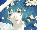 アイコン、バナー等お描きします 水彩タッチのレトロなイラストで！(少女少年美女青年動物OK) イメージ4