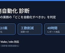 業務の自動化診断と改善案提示ます 自動化すべき業務を候補10案に整理 イメージ1