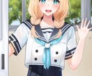 可愛くて綺麗！あなただけのイラスト描きます 商用利用可！SNS、MV、挿絵、キービジュアルなどに！ イメージ3