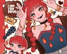 レトロファッションなイラストを作成します 色彩で魅せる、レトロポップな世界 イメージ5