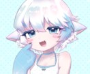 目を引く可愛い女の子を描きます SNS用アイコンを制作いたします♪ イメージ2