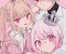 商用利用◯目を引くかわいいイラストを制作します 立ち絵、アイコン、歌ってみたなど幅広く対応致します イメージ1
