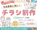 集客につながる♡教室・イベント向けのチラシ作ります Canva納品◎ご自身で簡単に再編集OK！pptデータも可◯ イメージ1