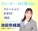 透明感のある落ち着いたナレーションを提供します 明るいウグイス・アナウンスもお任せください イメージ1