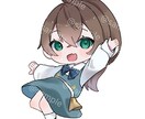 もちもちしたミニキャライラスト描きます 商用利用込み！アイコン、配信立ち絵などに イメージ4