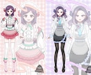 キャラクターイラスト制作いたします 活動者応援！《初回特典付き》です✦ イメージ10