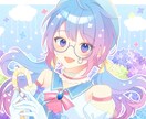 透明感のある可愛いSNS用イラストを制作します 親しみやすいイラストを描きます！お気軽にご相談ください。 イメージ1