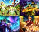 幅広いテイスト対応可能！イラストなんでも制作します アイコン、TRPG、表紙、立ち絵など、イラスト制作承ります イメージ8