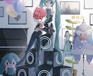修正何度でも！キラキラで可愛いイラストお届けします アイコン、立ち絵、1枚絵などお描きします◎ イメージ2