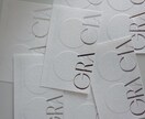 パッと目を惹く名刺orショップカード作ります 洗練された、シンプルでモダンな女性らしいデザイン イメージ3