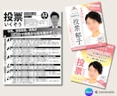 選挙/政治活動用のビラ・チラシ等を作成します 有権者に刺さる！ぱっと目を引くデザイン！思いと政策を伝える！ イメージ8