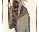 モンスターイラスト制作いたします TRPGなどでご利用いただけるモンスターイラストを制作いたし イメージ3