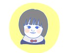 可愛い似顔絵アイコンお描きします オリジナルの似顔絵アイコンが欲しい方へ イメージ3