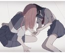 動画用サムネイルやヘッダーイラストを制作いたします 配信や歌ってみた、SNSヘッダーなどにも イメージ4