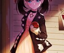 キャラクターイラスト・小説の表紙など作成します １枚絵・アイコン・キャラクターデザインなど色々承ります！ イメージ7