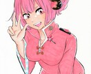 限定5枠SNSの顔！SNSアイコンの制作を致します お客様だけの個性あるイラストをご提供致します。 イメージ3