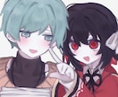 ダークな厚塗りイラストを描きます ダークでシックなイラスト。〜15日納品 イメージ4