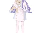 IRIAM用全身イラスト描きます 配信・IRIAM・キャラデザ。納期1ヶ月。 イメージ3