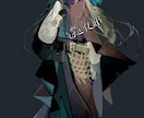 キャラクター立ち絵します ゴシック調やダーク系の画風を得意としております。 イメージ8