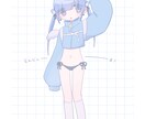 かわいい雰囲気のイラストお描きします 商用利用・著作権譲渡可能です(オプション) イメージ3
