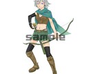 キャラクターの立ち絵描きます TRPG、動画コンテンツなどでご使用できます！ イメージ5