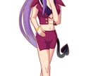 ファンタジー要素ある全身絵を描きます シンプルファンタジーなキャラクターを描きます！ イメージ10