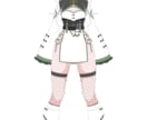 Vtuber用のパーツ分けイラストを作成します 高可動域用のパーツ分けをお受けいたします！ イメージ2