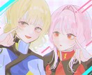 修正無制限◎透明感あるアイコンをお描きします 厚塗りと透明感が特徴的なイラストです イメージ1