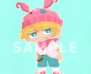 あなただけのオリキャラつくります ふんわり可愛いタッチでデザインから作成します！ イメージ3