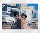 コスパ◎トラベルマップ付プロフィールブック作れます 簡単に作成&入稿できる説明書付き！雑誌風プロフィールブック イメージ4