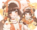 IRIAM◎可愛い全身立ち絵・ちびキャラ描きます 配信経験者が、デビュー・サムネ・グッズまで使いやすく制作♡ イメージ6