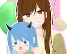 商用OK！キャラクター1枚絵、表紙等描きます あなただけの可愛いキャラクターイラストをご提供 イメージ3