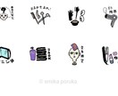オリジナルLINEスタンプ作成します 人物・動物・食べ物どれでも、ポップでかわいくデザインします♪ イメージ2