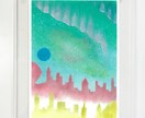 インテリアに最適！リアル系、創作系風景画を描きます お写真から部屋に飾りやすい風景画や創作風景画を制作します イメージ9