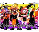 1枚絵イラスト描きます 目に留まるポップで色鮮やかなイラスト イメージ5