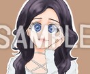 SNS用の可愛い自分だけのアイコン作ります あなたの要望で個性溢れるキャラクターを描きます イメージ4