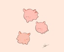 商用OK！ゆるっとかわいいイラストを描きます ～商用・SNSアイコン・贈り物など～ イメージ2