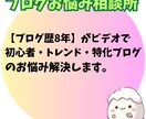 特化・トレンドブログ運営や収益化の悩み解決します 【ブログ歴8年】が60分で初期設計から収益化までアドバイス イメージ1