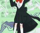 キャラクターイラスト＆キャラデザイン承ります 人物立ち絵。オリジナル、二次創作創作もOK！ イメージ2