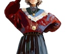 キャラクターイラストを描きます 厚塗りとか好きなので好きな要素伺って人物イラスト描きます。 イメージ9
