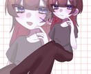 柔らかい雰囲気のキャラクター立ち絵制作します 初めてのVtuber活動にもおすすめ！可愛い立ち絵制作 イメージ2