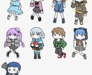 商品化利用、グッズ化OK！可愛いイラスト描きます 。見れば見るほど魅力に惹かれていきます！！ イメージ3