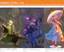 ドラマチックなイラストを描きます はっきりした色使いと濃厚なタッチが特徴的です！ イメージ6