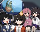幅広いテイストでイラスト描きます ゆるくも、ポップにも、ちょっとダークにも。 イメージ1
