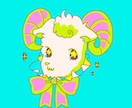 期間限定価格！レトロでキュートなアイコン描きます 商用可！どうぶつや擬人化キャラも描きます！ イメージ4