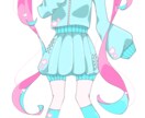 修正無料！IRIAM用立ち絵を描きます 商用利用◎シンプルかわいい！あなたの立ち絵にしませんか？ イメージ2