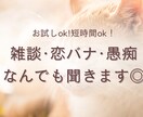 とにかく人と話したい！なんでも聞きます 雑談、愚痴、恋バナ、相談なんでも聞きます！ イメージ1